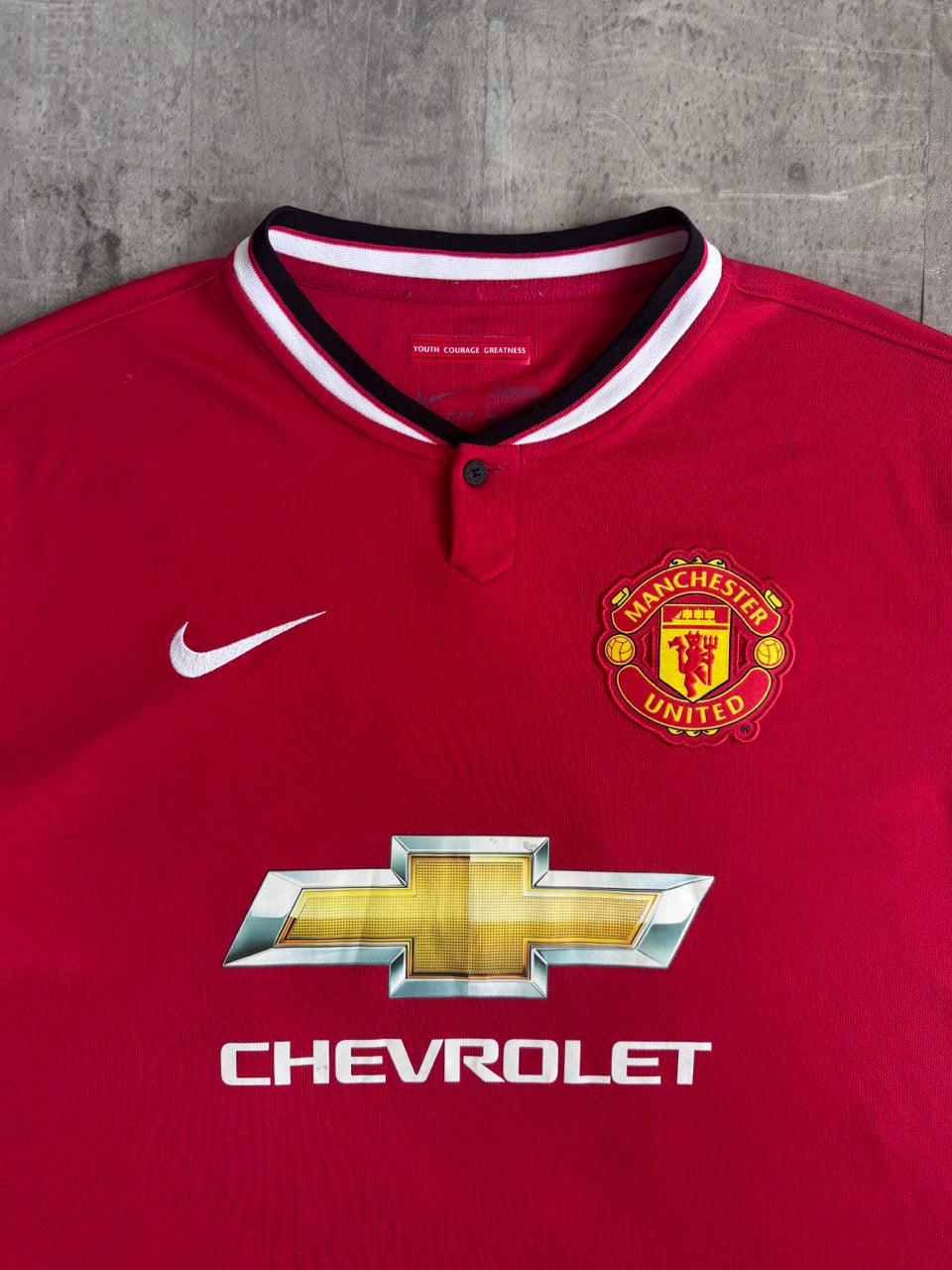 2014/15 Nike x Manchester United 'Van Persie' Home Football Shirt