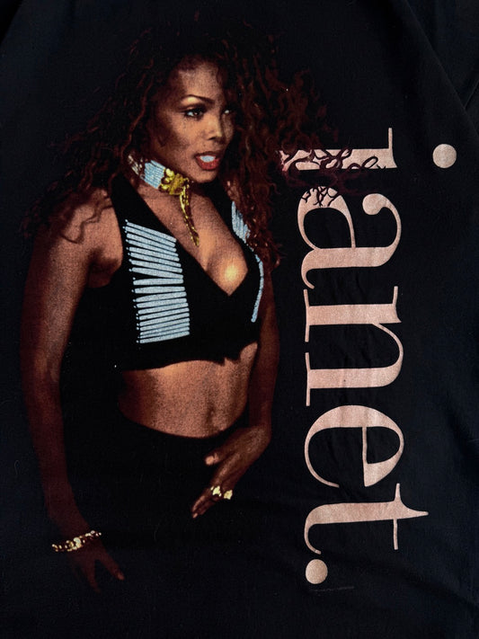 1993/94 Vintage Janet Jackson World Tour Graphic Tee