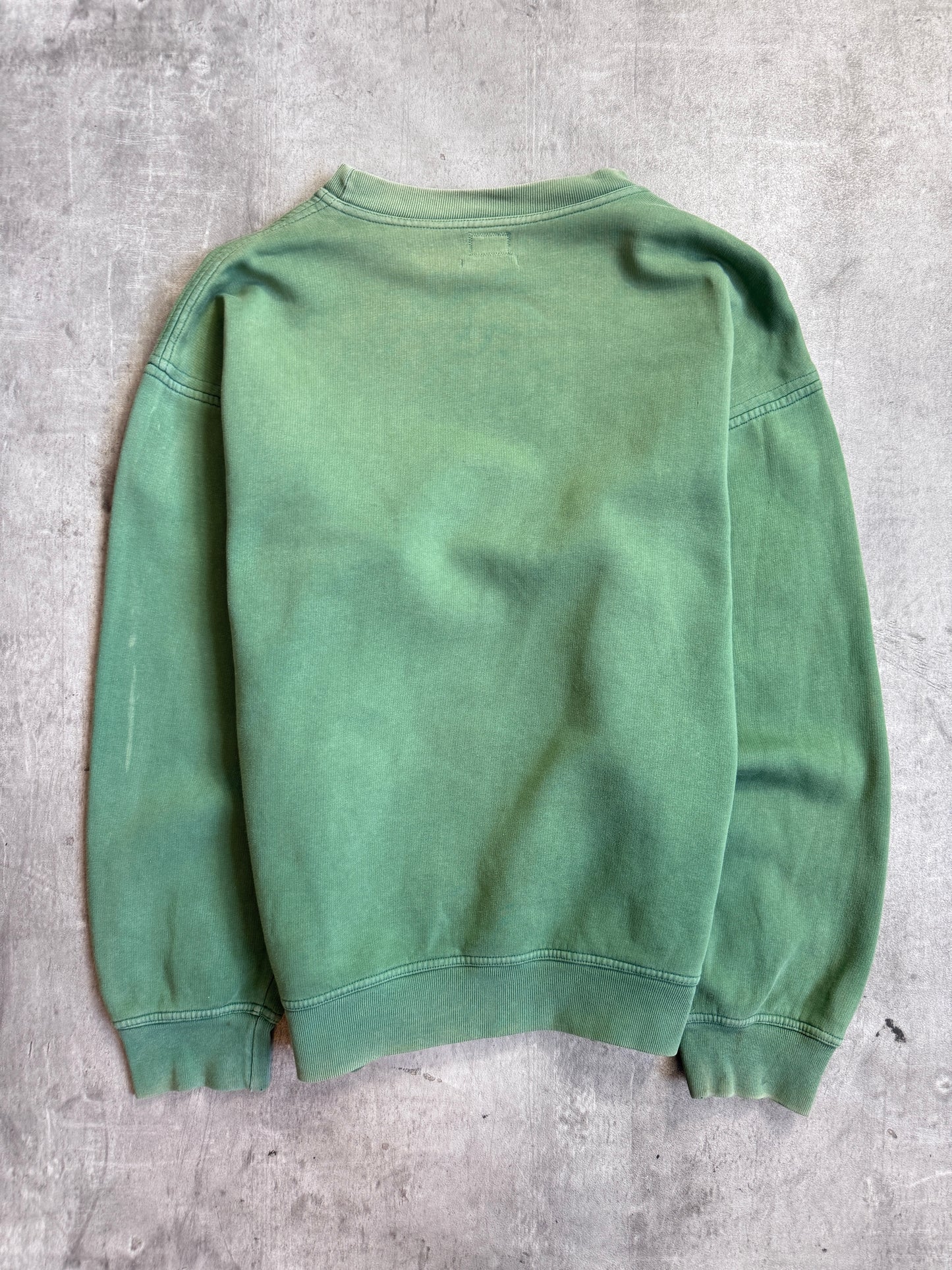 A/W 1994 C.P. Company Green Embroidered Heavyweight Sweater