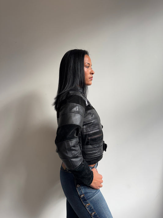 VT Rework: Leather Belt Reworked Jacket