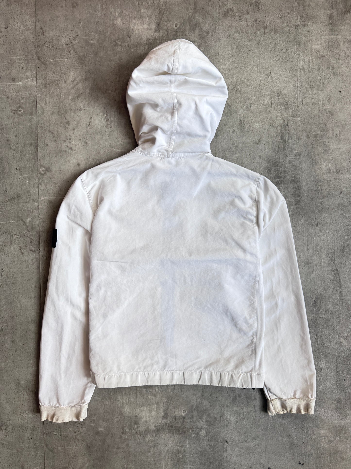 S/S 2006 Stone Island White Cloth Cropped Jacket