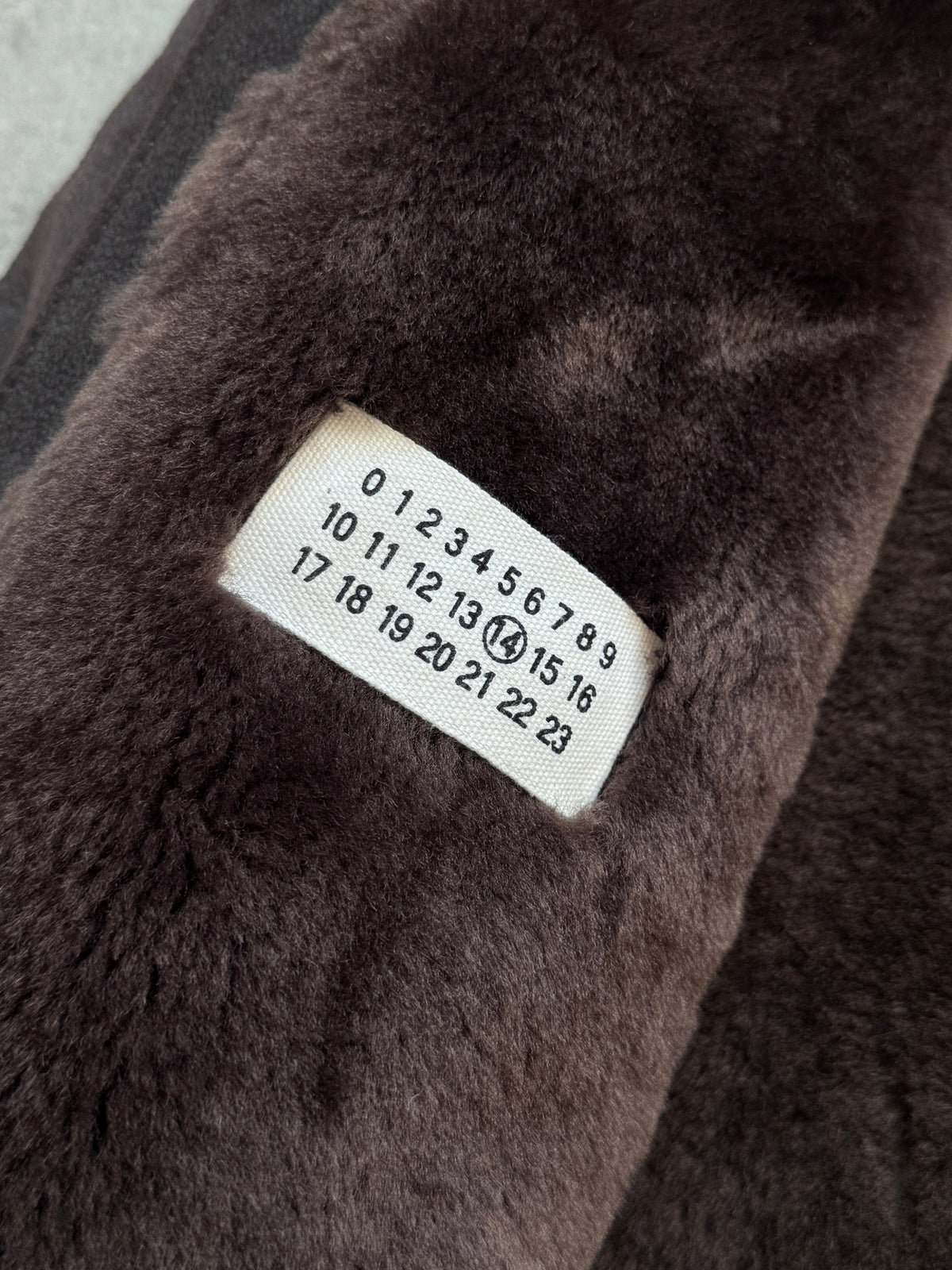 A/W 2007 Maison Margiela Shearling 5 Zip Moto Cafe Racer