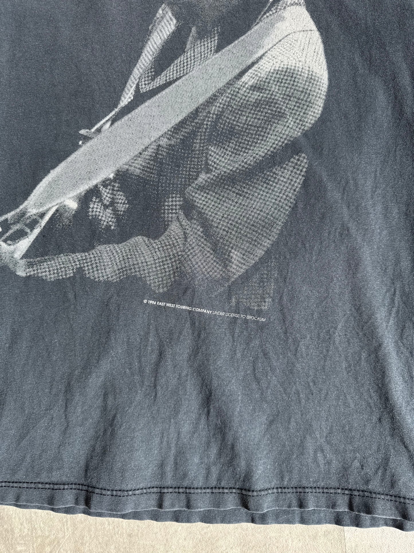 1994 Bob Dylan Washed Black Graphic Tee