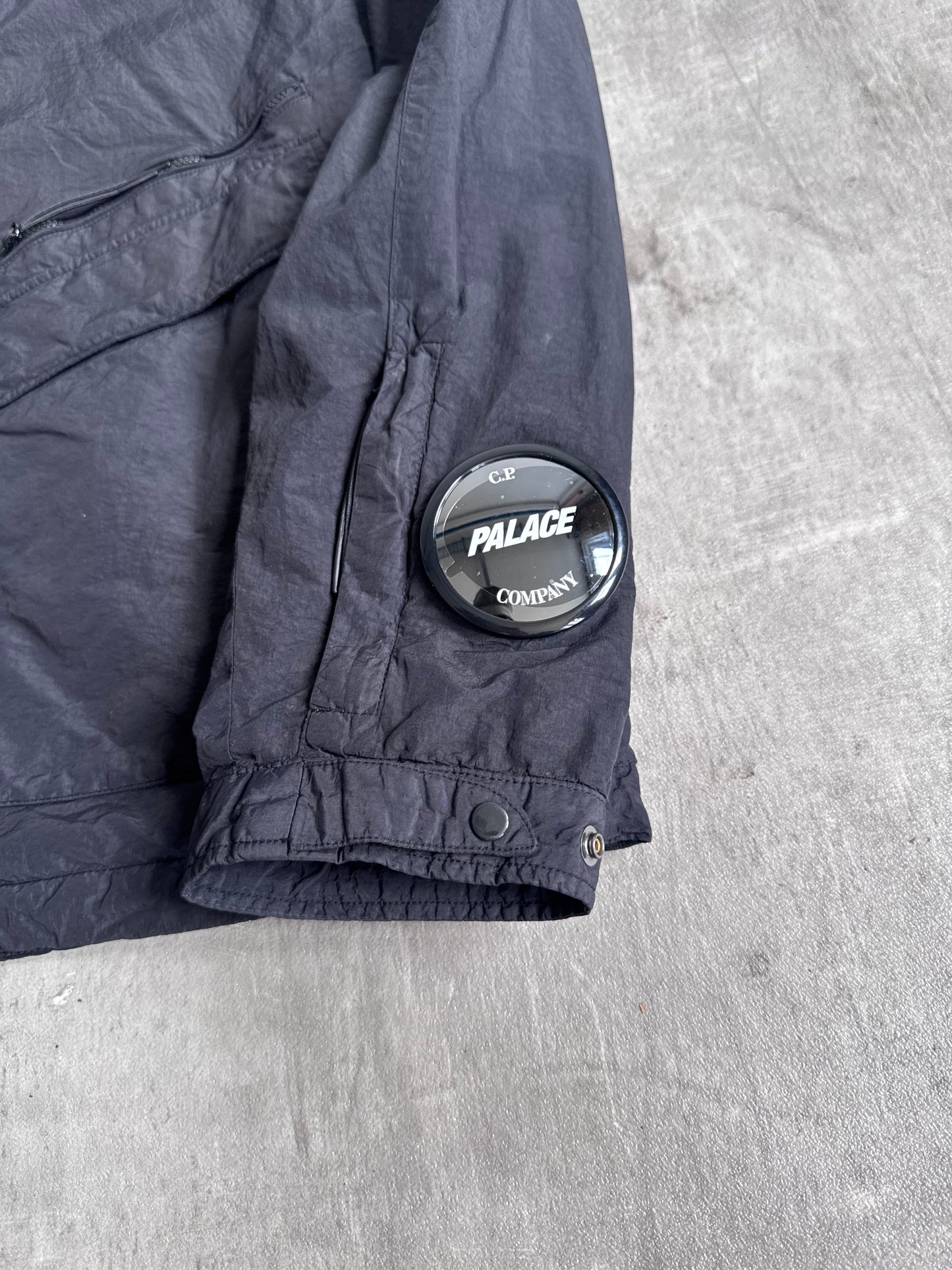 C.P. Company x Palace Black Technical Mask Goggle Jacket
