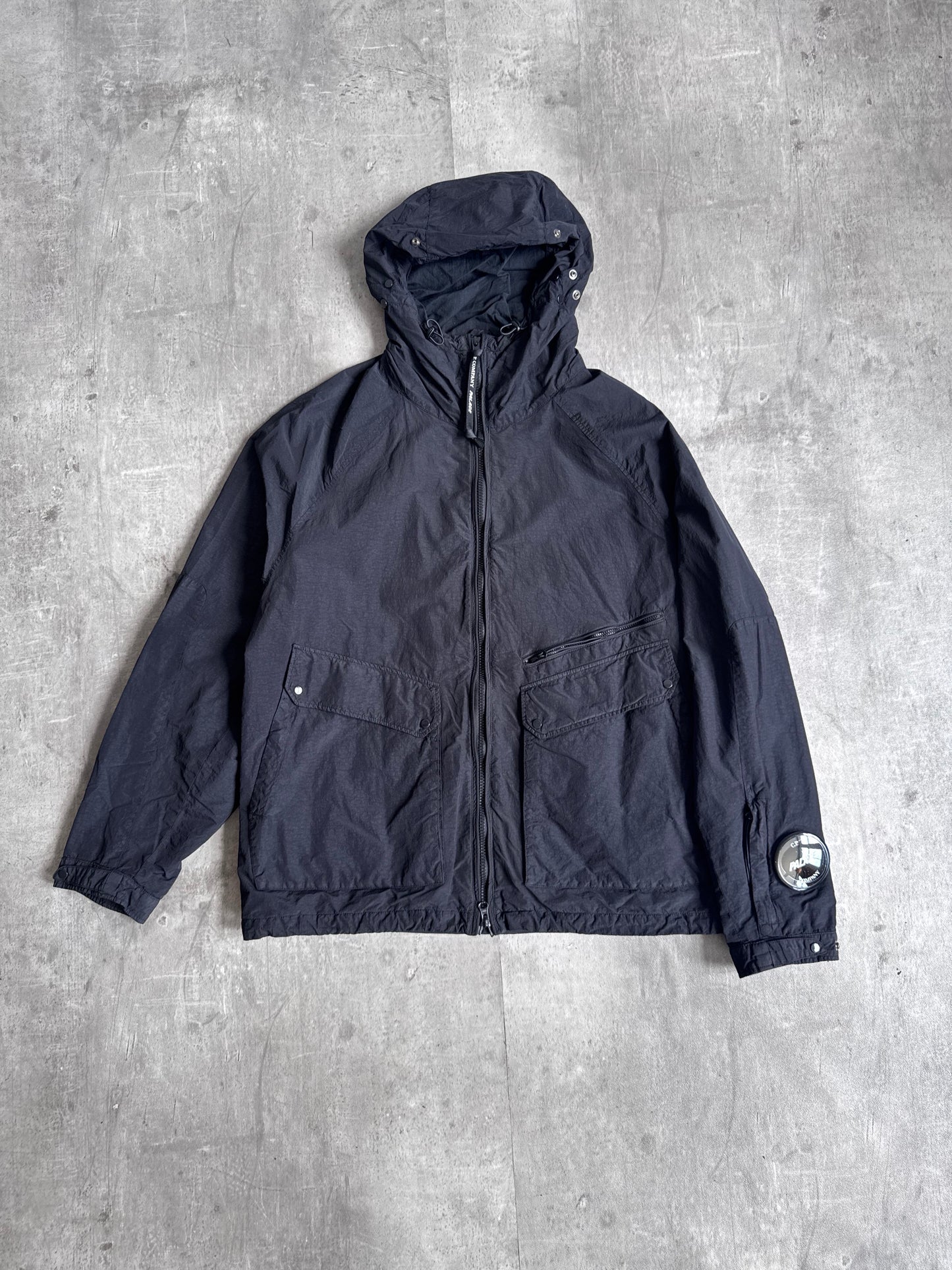 C.P. Company x Palace Black Technical Mask Goggle Jacket