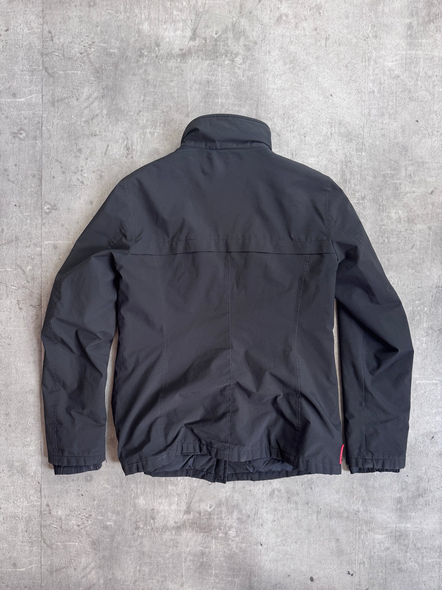 2006 Prada Lightweight Insulated Black Tech Jacket