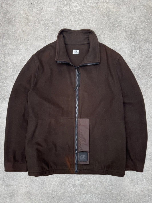 A/W 2001 C.P. Company Brown Fleece Jacket