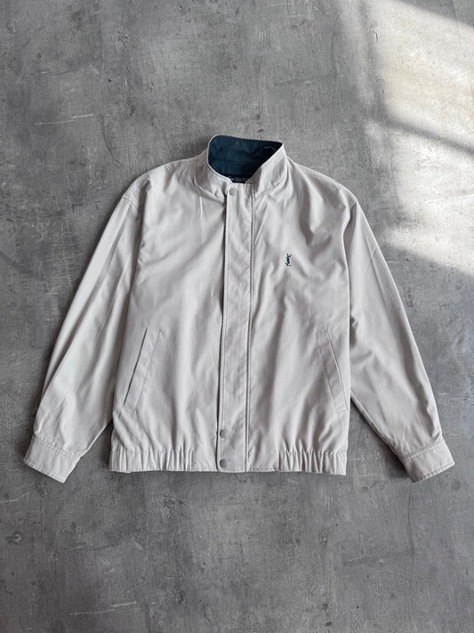 YSL Cream Harrington Jacket