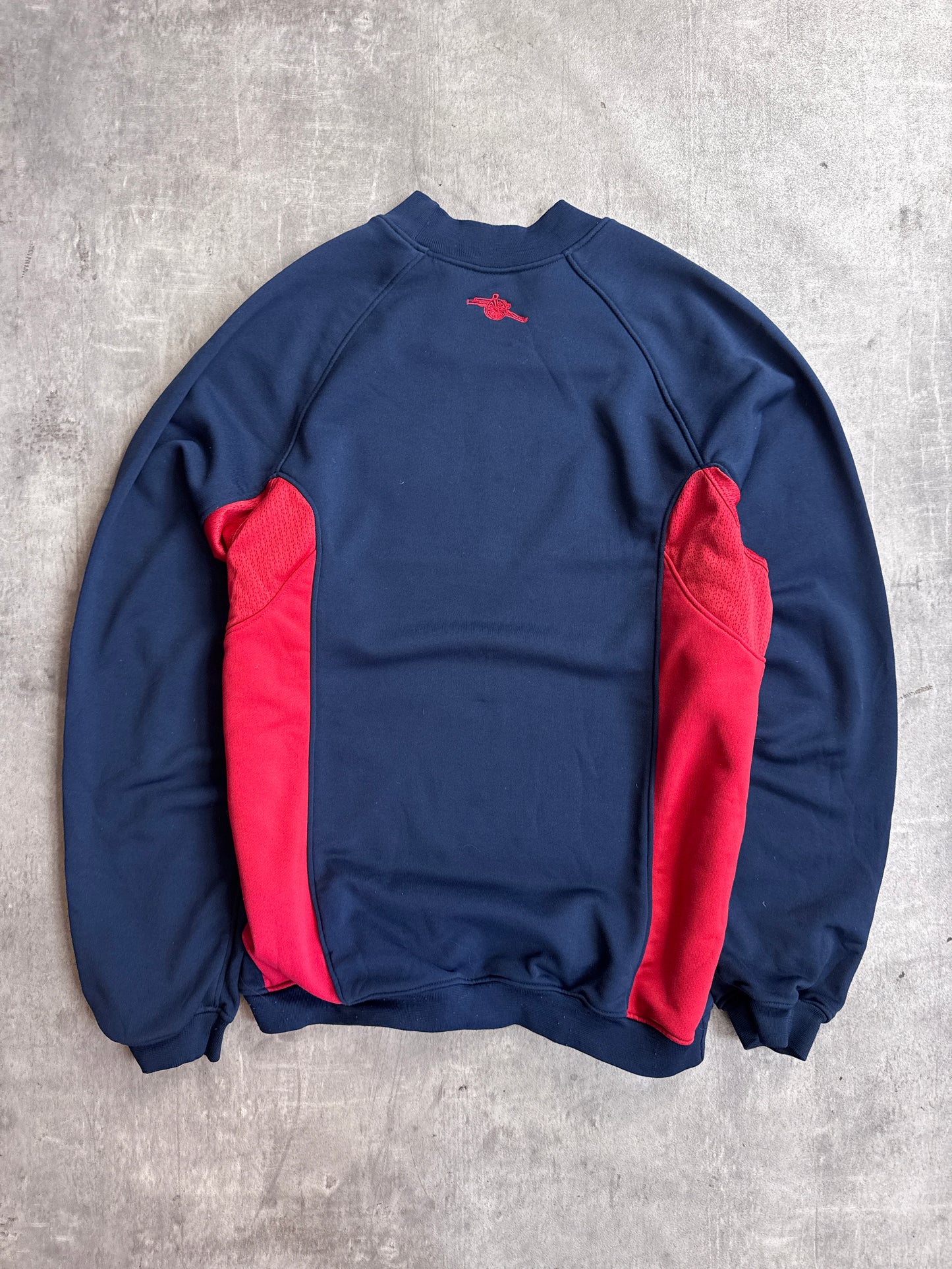 Arsenal F.C. 2001-02 Nike Navy Training Sweatshirt