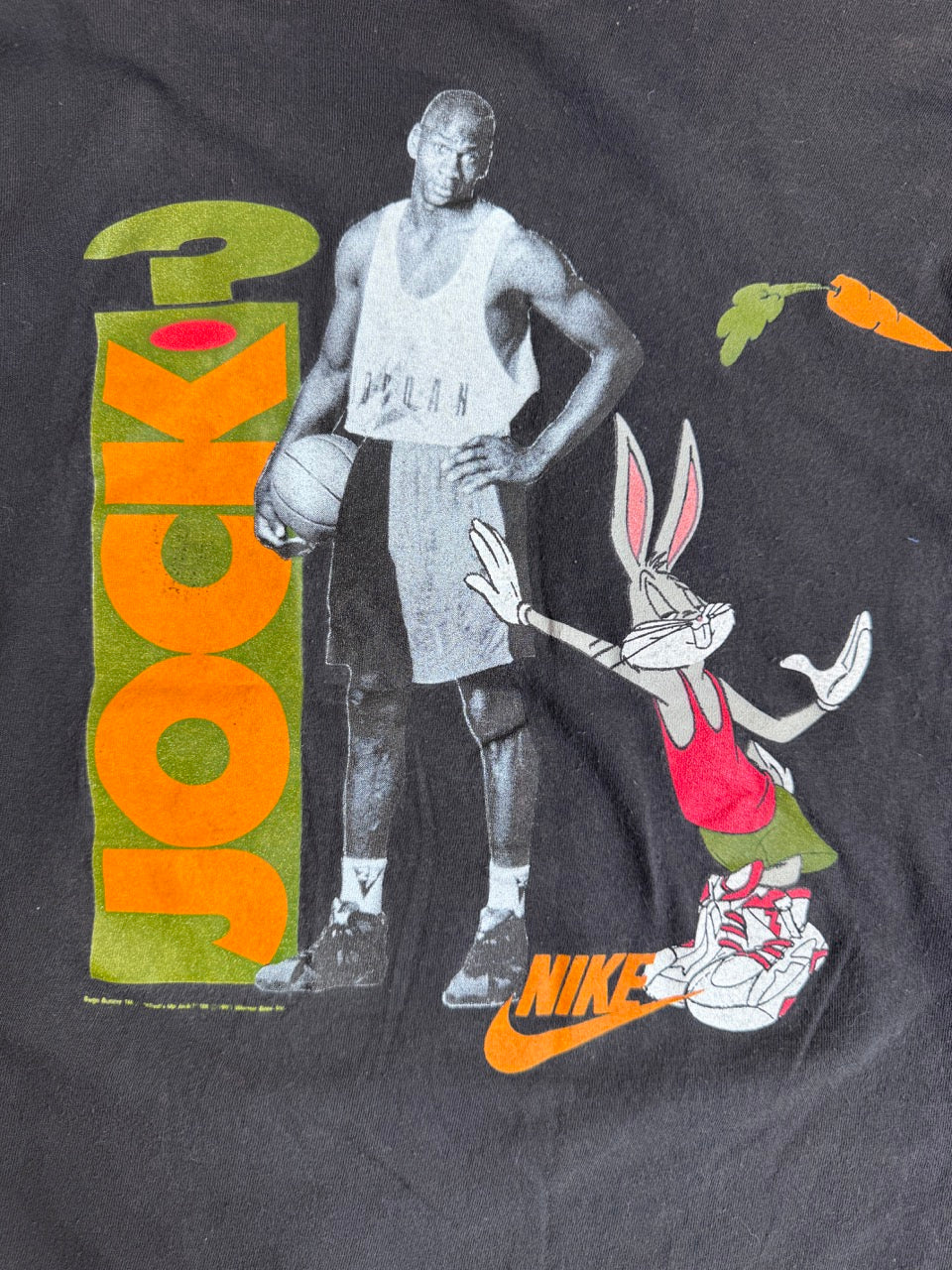 Nike Air Jordan x Bugs Bunny 'Whats Up' Single Stitch Graphic Tee