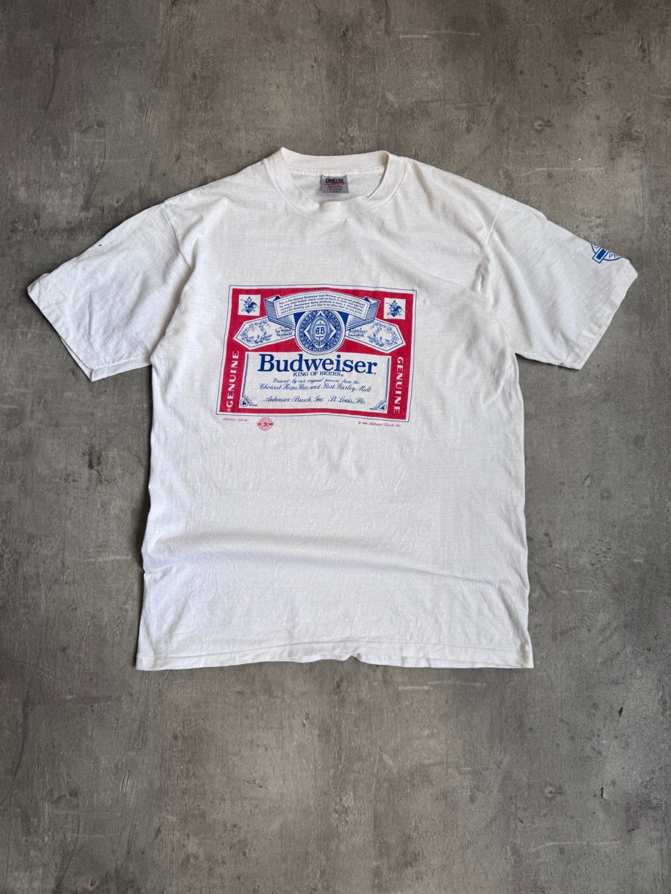 1988 Budweiser Single Stitch Graphic Tee