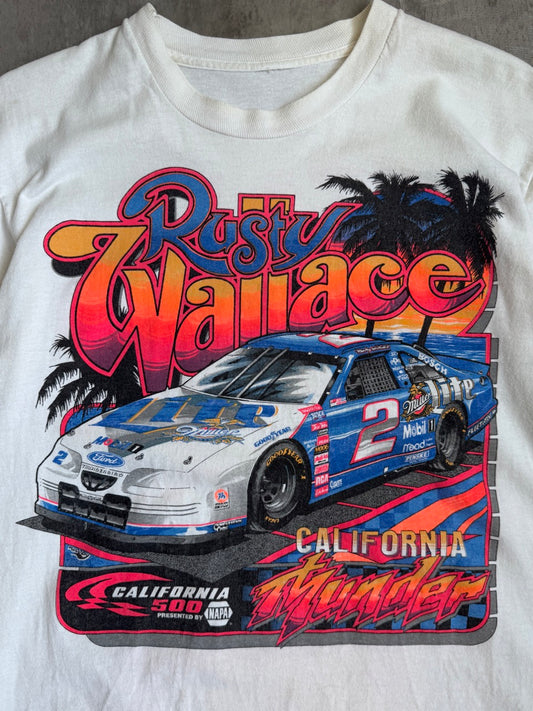 1997 Rusty Wallace Single Stitch Graphic Tee