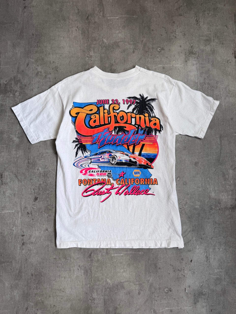 1997 Rusty Wallace Single Stitch Graphic Tee