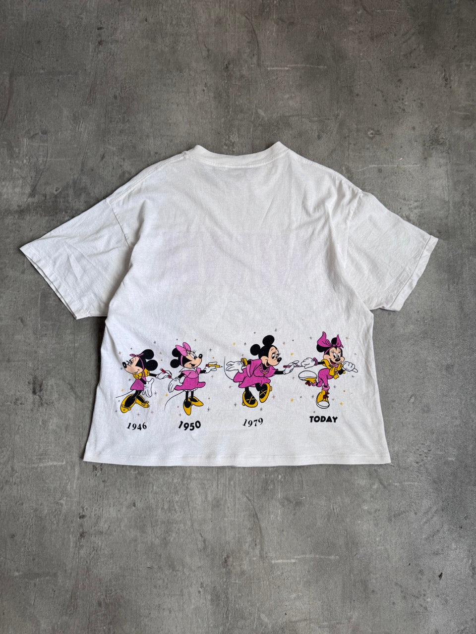 90s Minnie Mouse Single Disney Stitch Graphic Tee