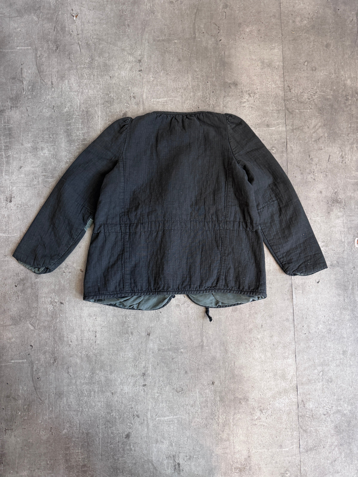Isabel Marant Low Cut Collarless Padded Jacket