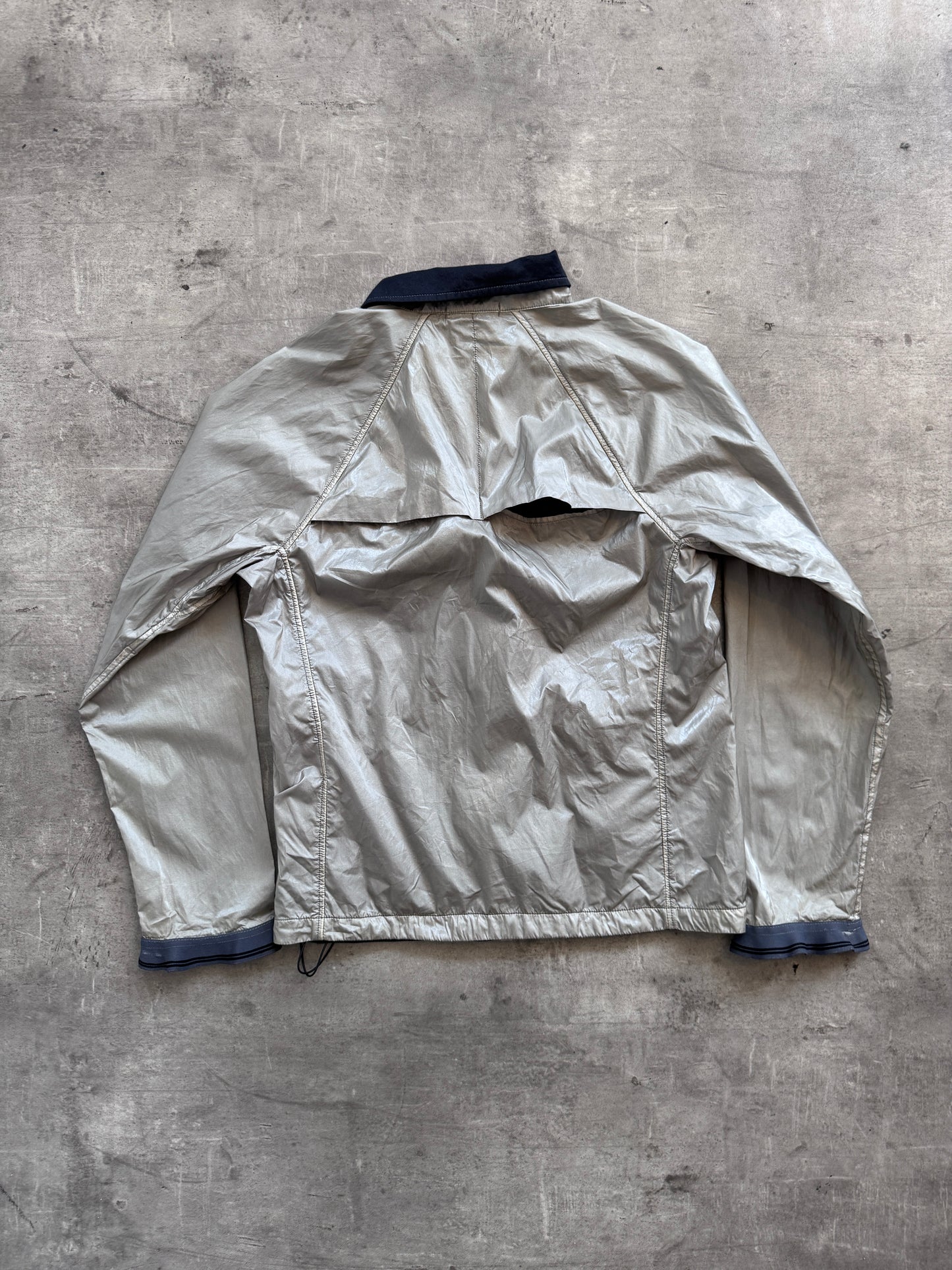 S/S 2008 Stone Island Grey Technical Spalmatura Jacket