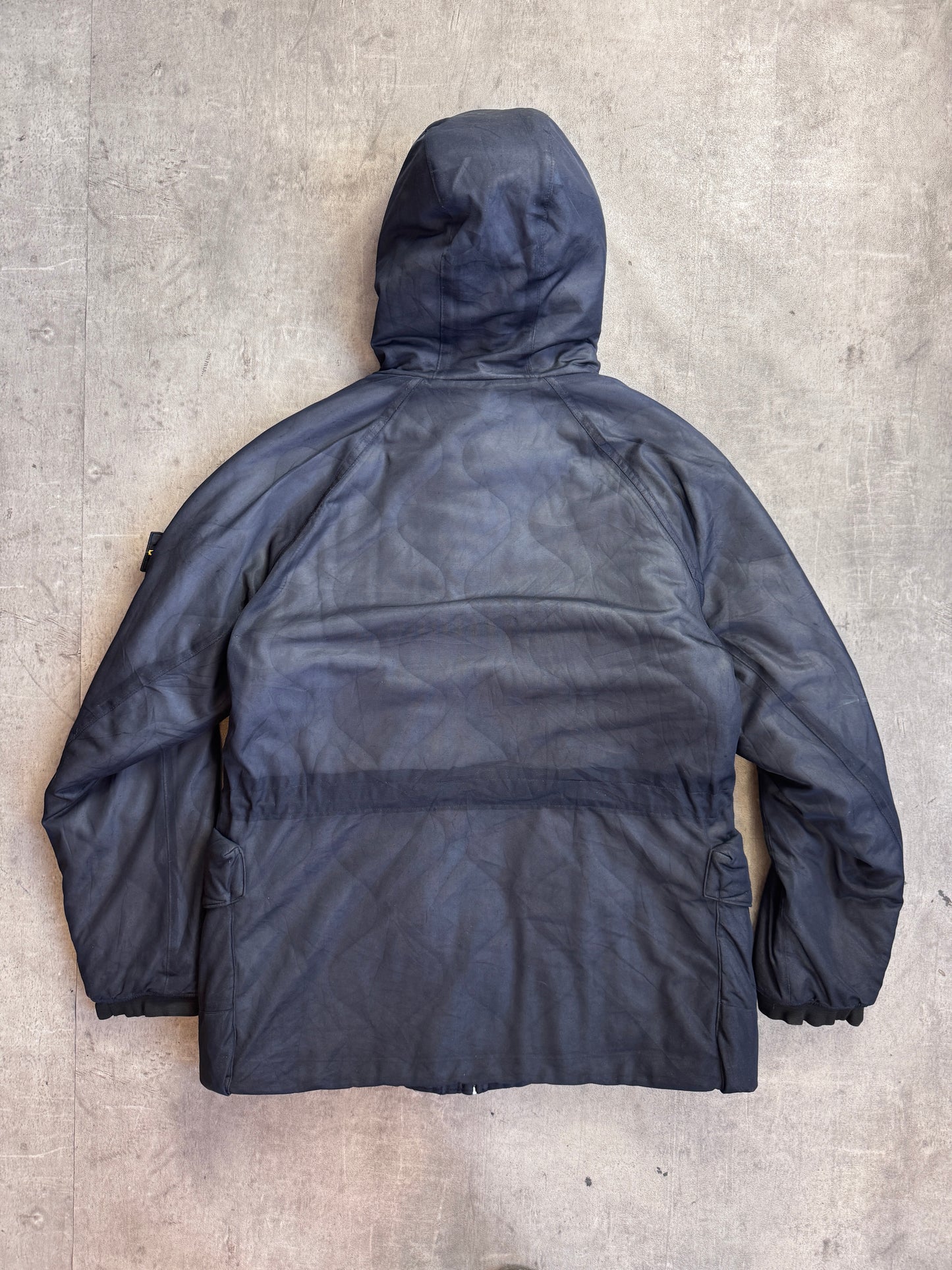 A/W 2009 Stone Island Dual Layer Military Quilt 4 Pocket Parka