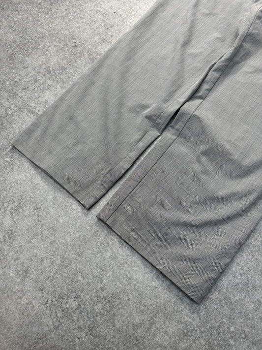 S/S2008 C.P. Company Hounstooth Pattern Straight Leg Tailored Trousers