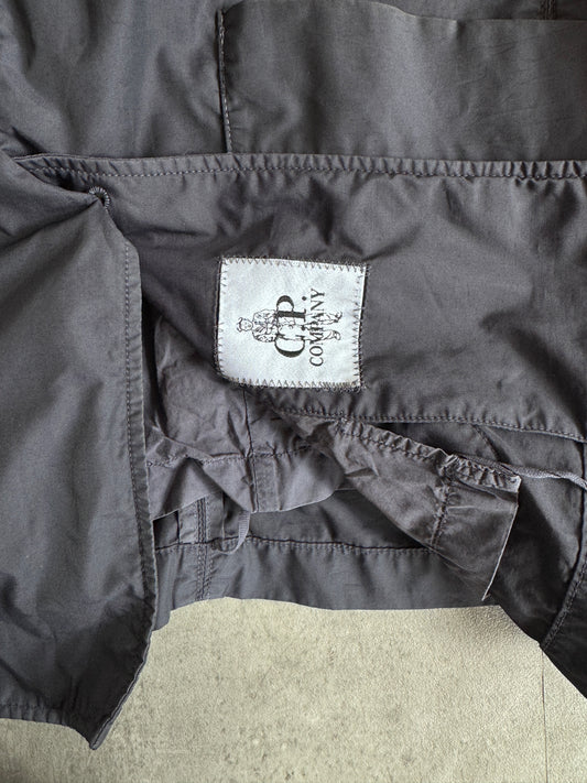 90s C.P. Company Navy Single Breasted Trench