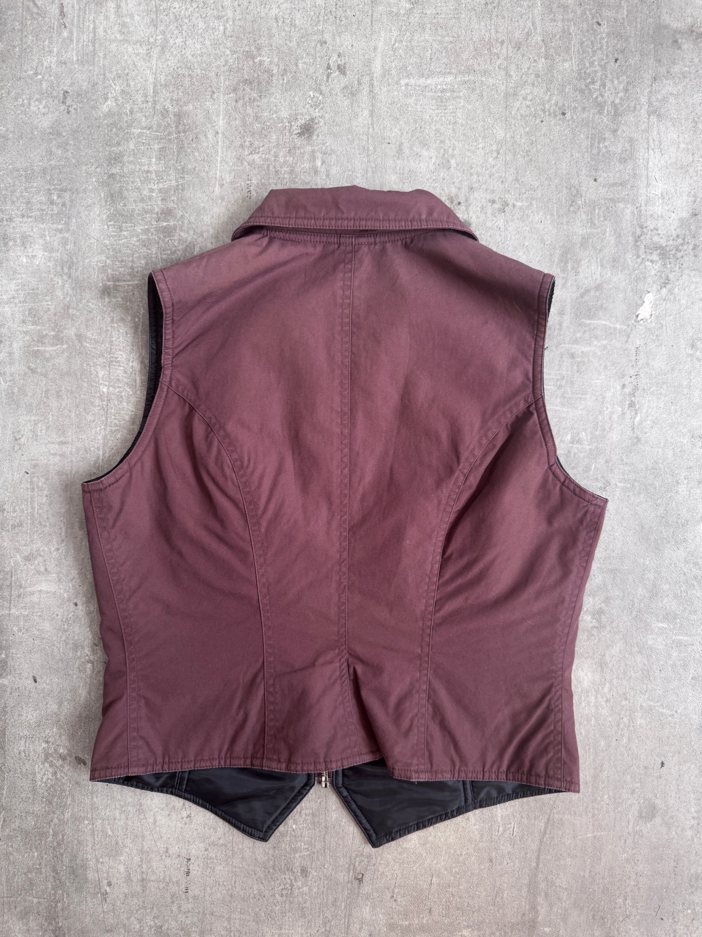 Fendi Fendissime Penny Zip Tailored Waistcoat