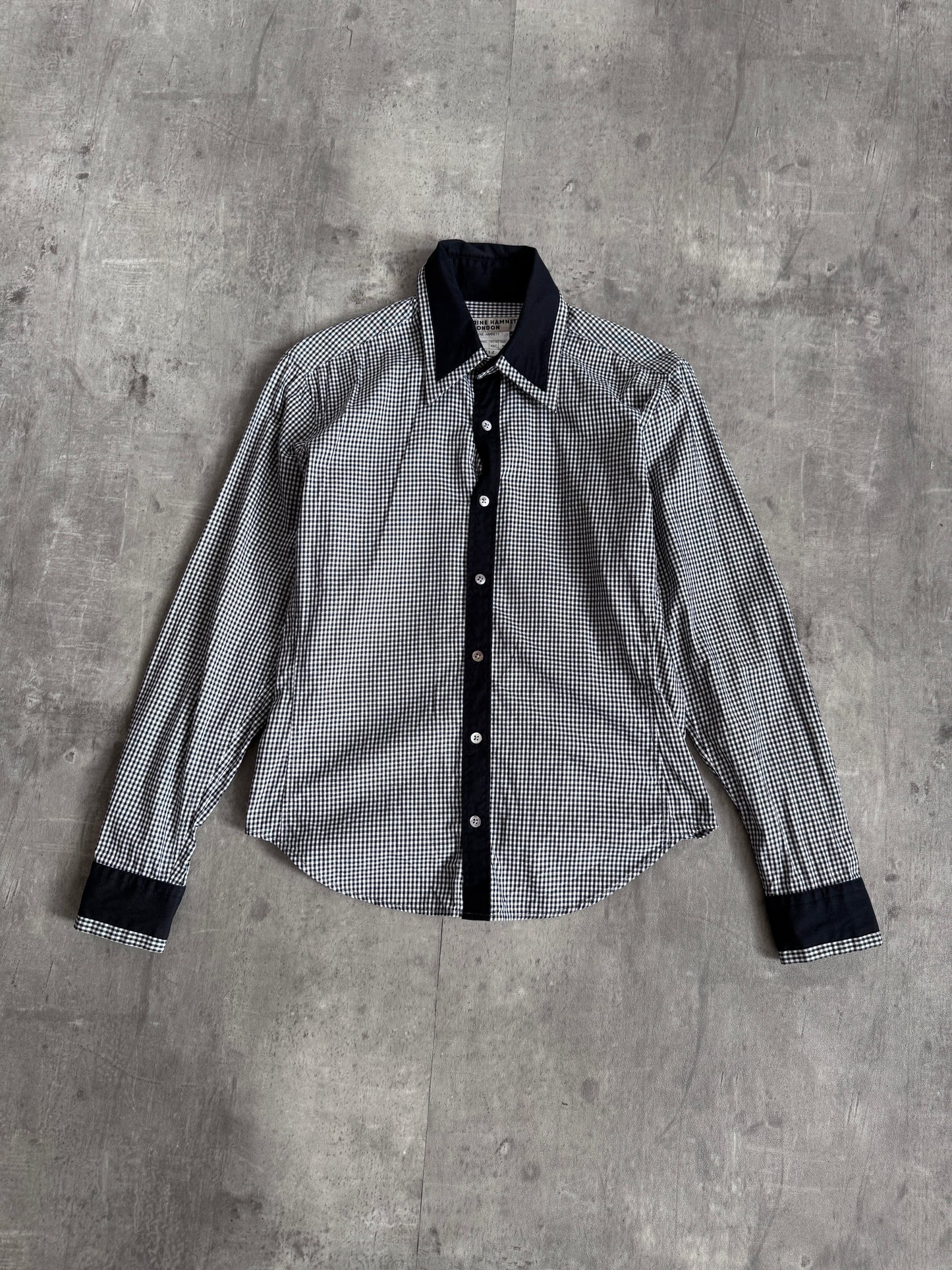 Katharine Hamnett Two Tone Check Shirt
