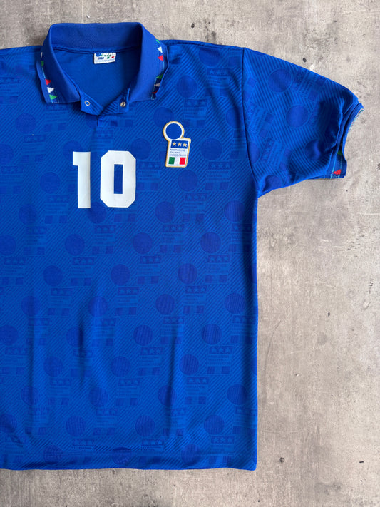 1994 Italy x Diadora "10" Home Football Shirt