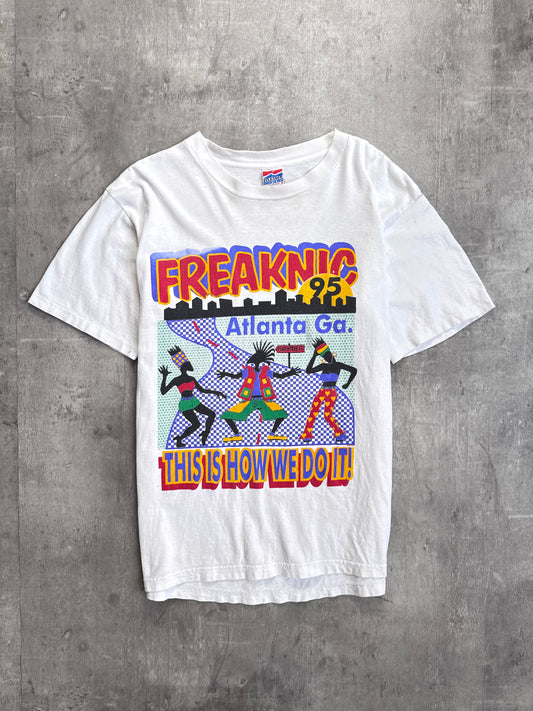 1995 Freaknik Atlanta Graphic Rap Single-Stitch Tee