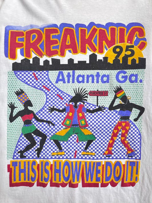 1995 Freaknik Atlanta Graphic Rap Single-Stitch Tee