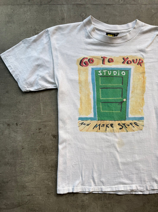1990s Fred Babb Single Stitch Graphic Tee