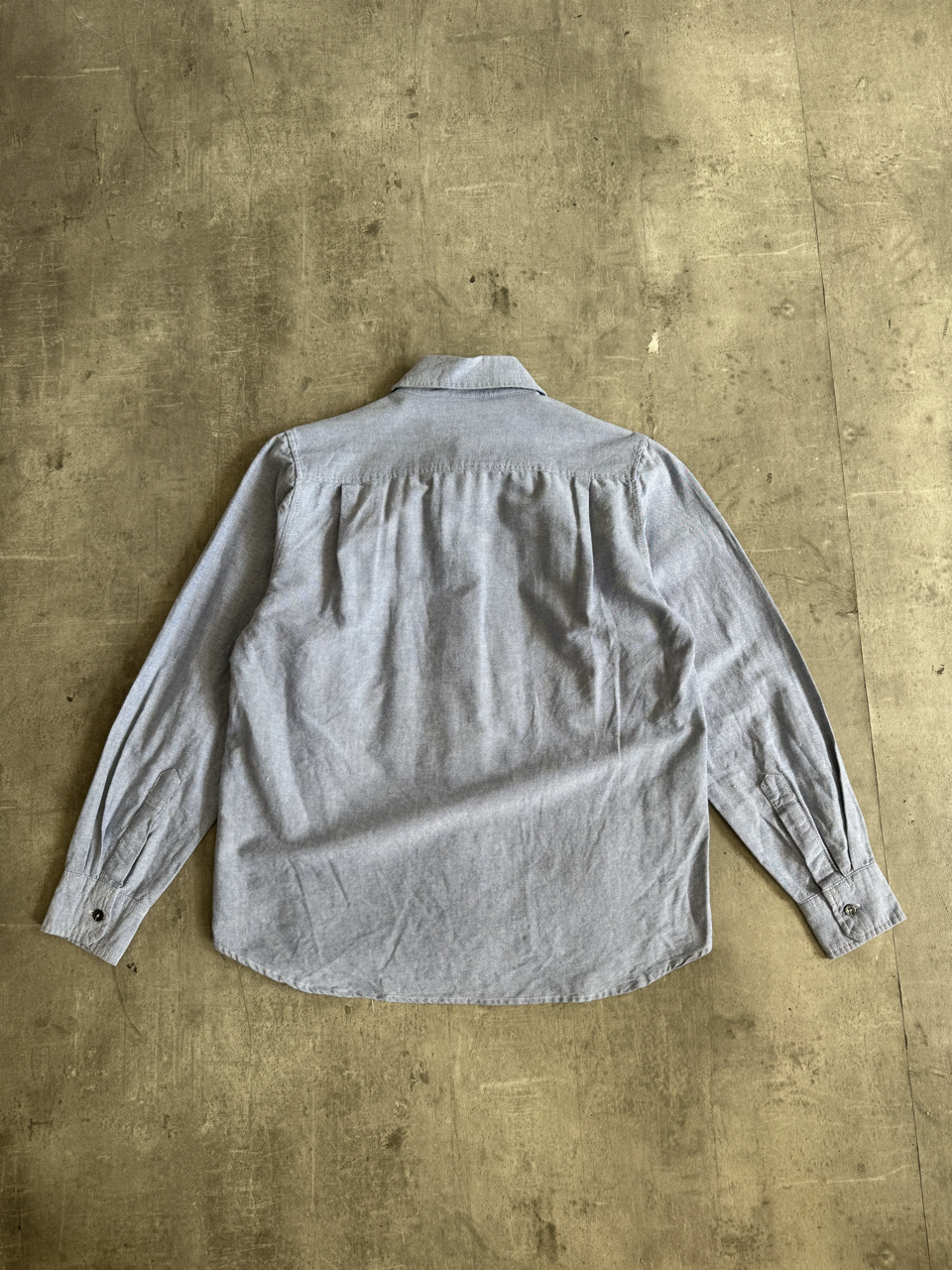 Comme Des Garcons Mixed Panel Patchworked Denim LS Shirt
