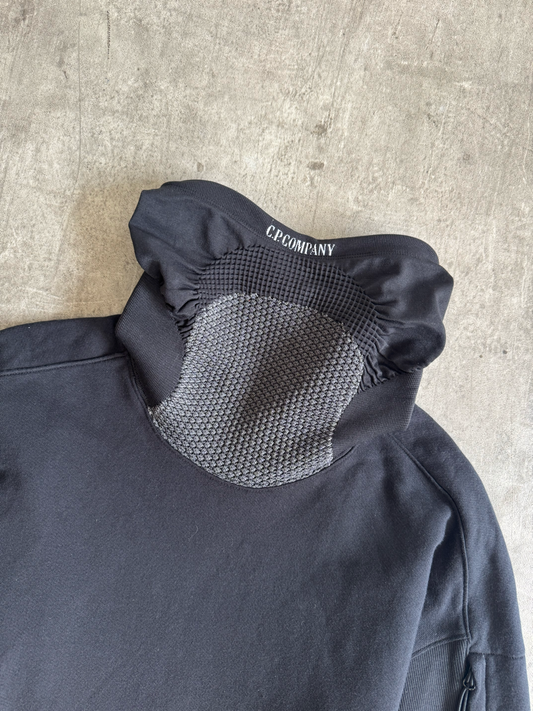 A/W 2020 C.P. Company Mask Highneck Spellout Sweater