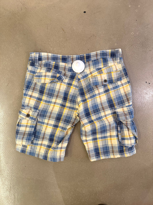 Cargo Style Checked Shorts