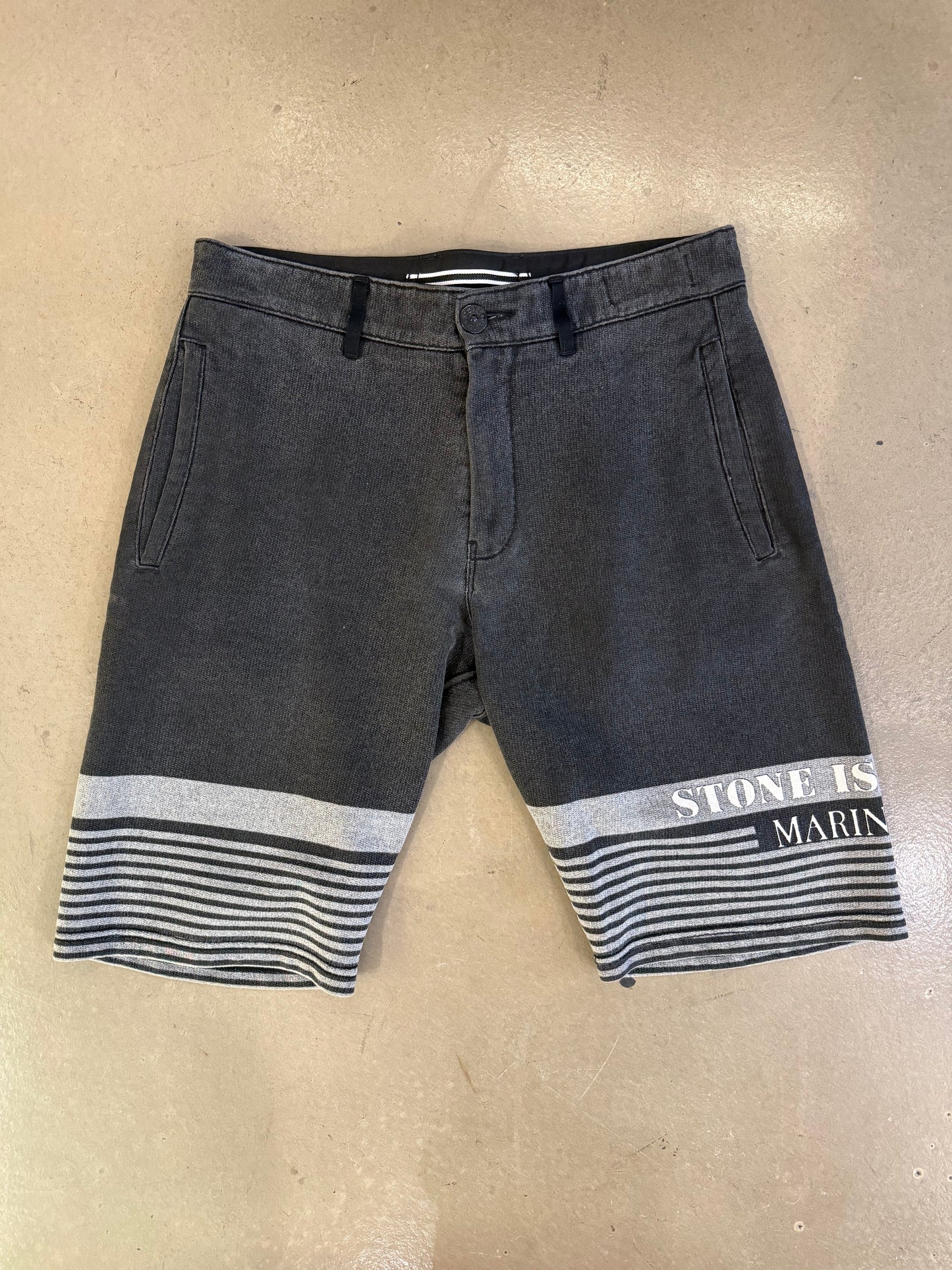 S/S 2017 Stone Island Washed Shorts