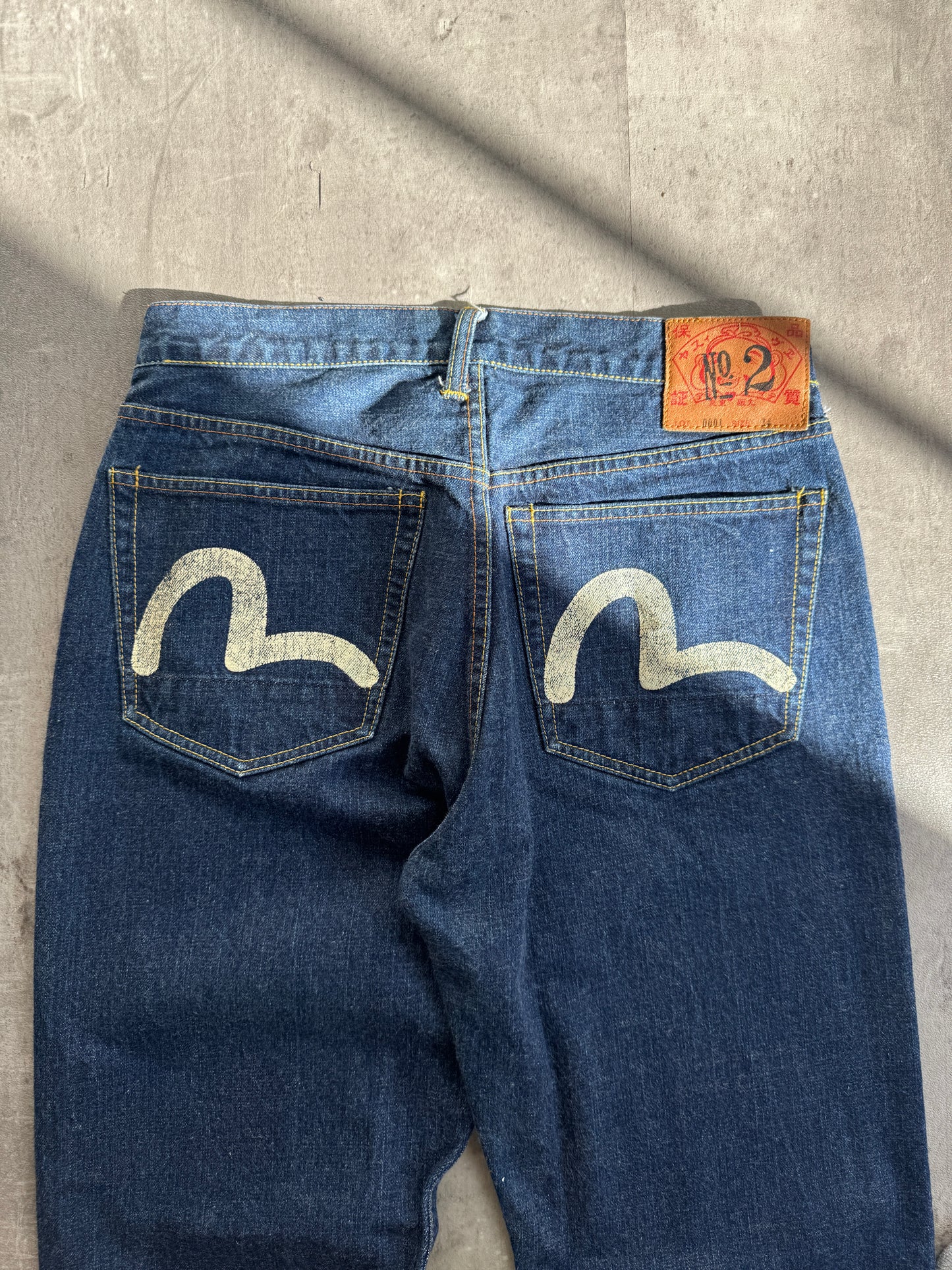 Evisu Lot. 0001 Front Pocket Denim Jeans