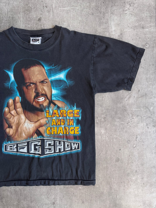 WWE Big Show 'Large & In Charge' Faded Black Graphic Tee