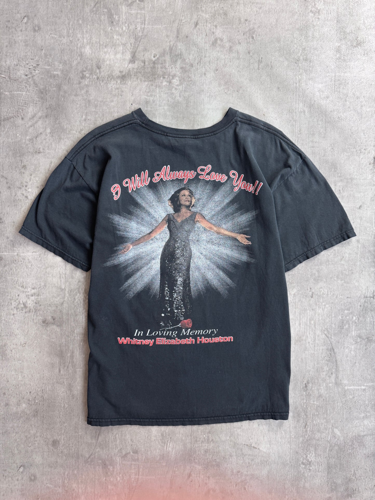 2012 Whitney Houston Memorial Graphic Tee