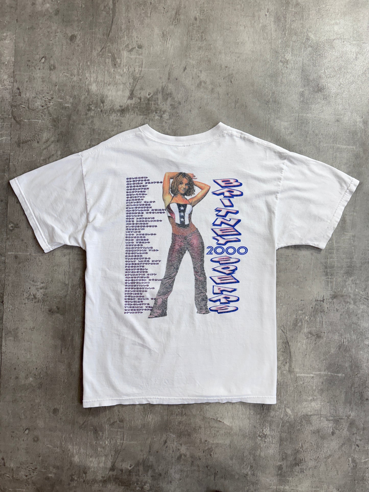 2000 Britney Spears Tour Graphic Tee