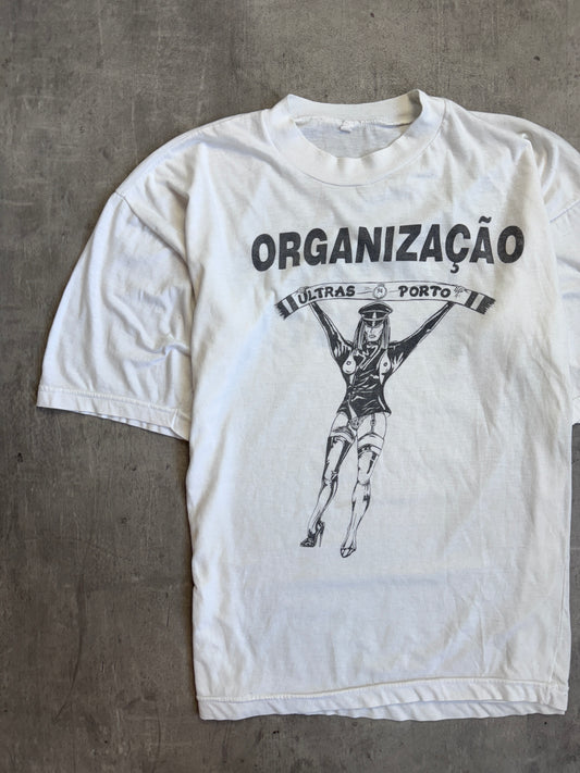 Organizacao Ultras Porto 'Single Stitch' White S/S Tee