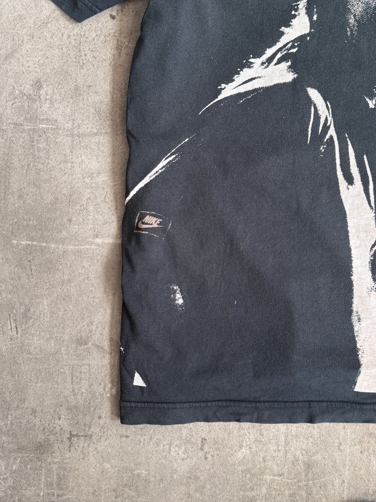 1990s Nike x Andre Agassi Vertical Print Graphic Tee