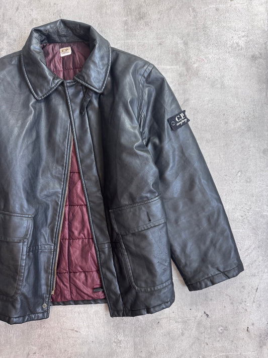 A/W 1991 C.P. Company Distressed PVC Deck Jacket