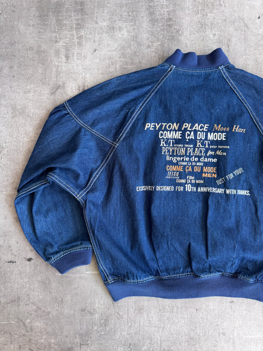 1995 PPFM 10th Anniversary Japanese Denim Bomber