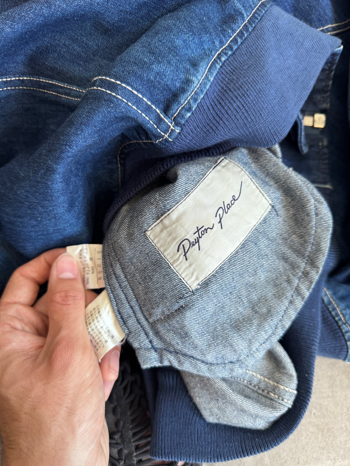 1995 PPFM 10th Anniversary Japanese Denim Bomber