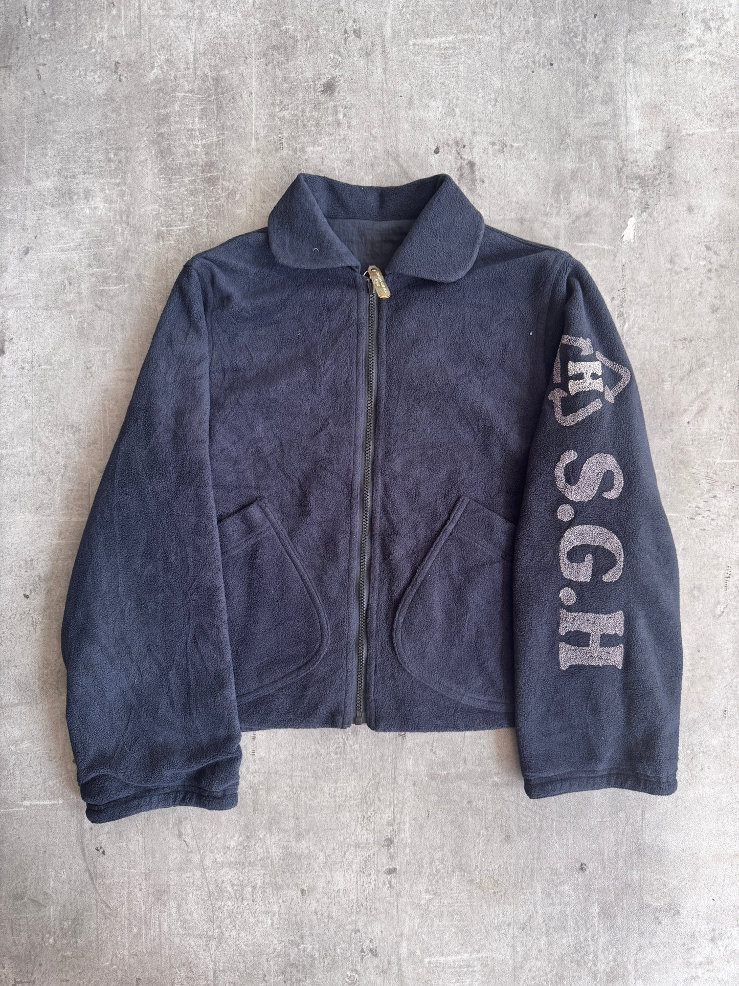 Hai Sporting Gear Issey Miyake Fleece Lined Track Jacket