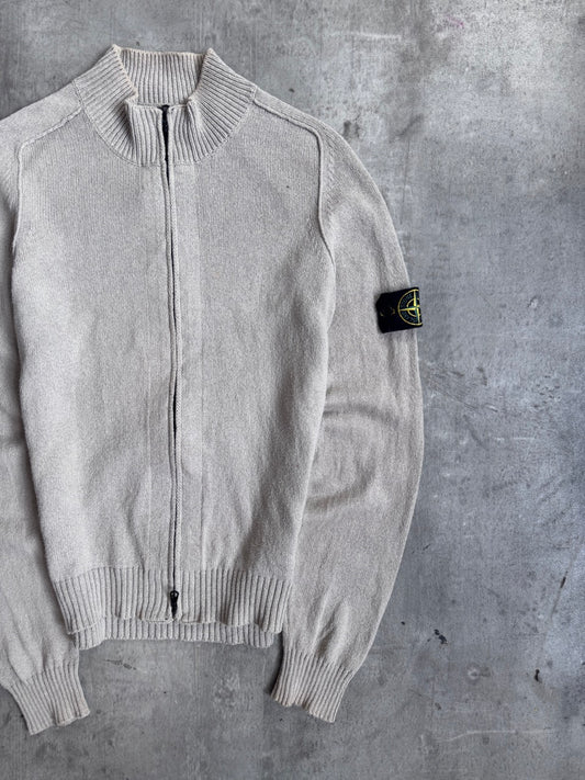 Stone Island Re-issue Beige Knit Jumper