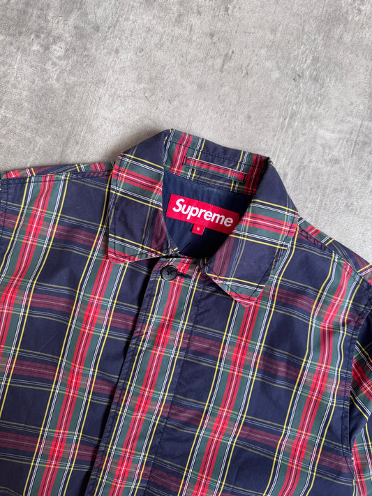 S/S 15' Supreme Plaid Trench Coat