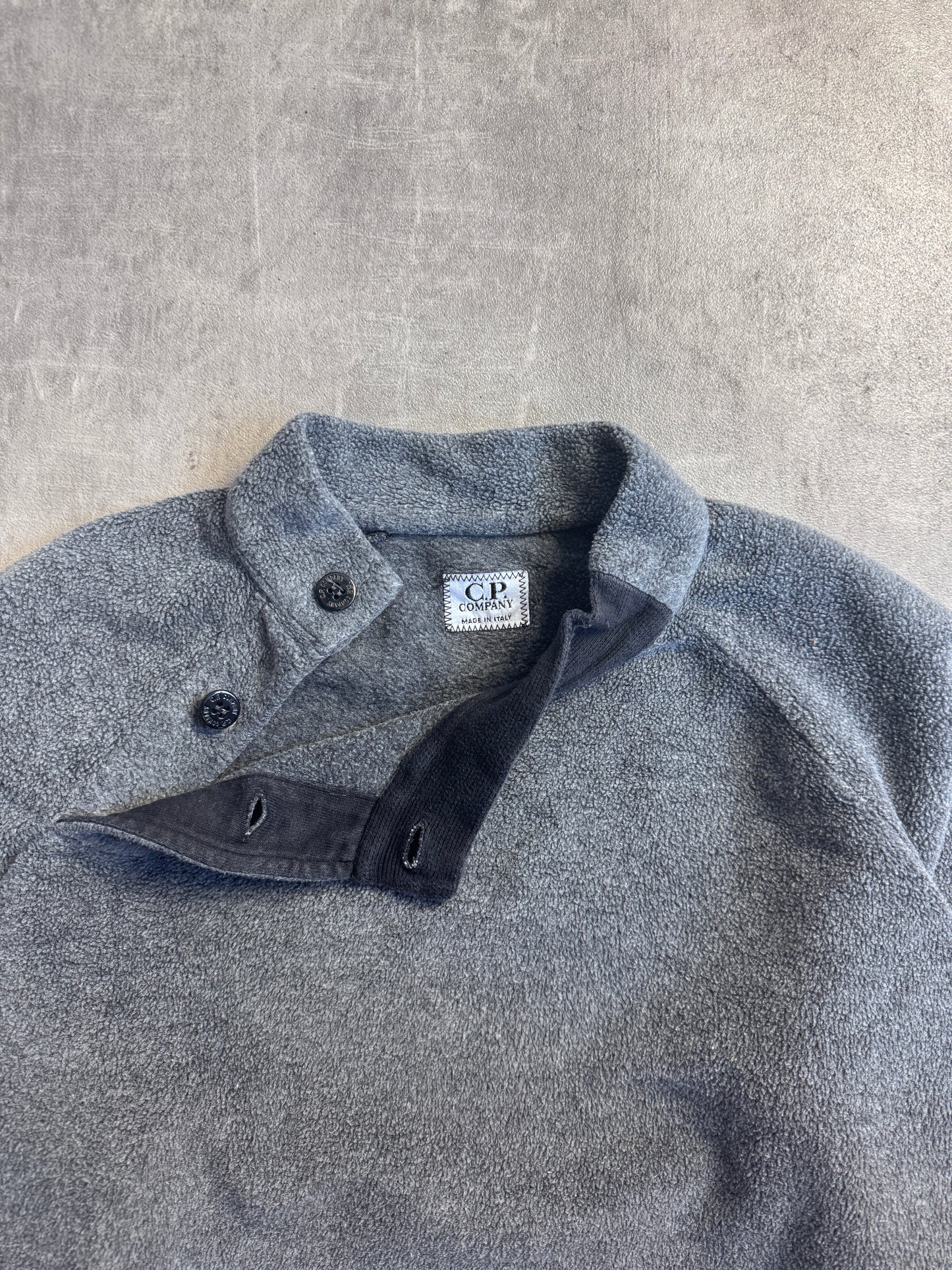 A/W 2000 C.P. Company Grey Fleece Sweater