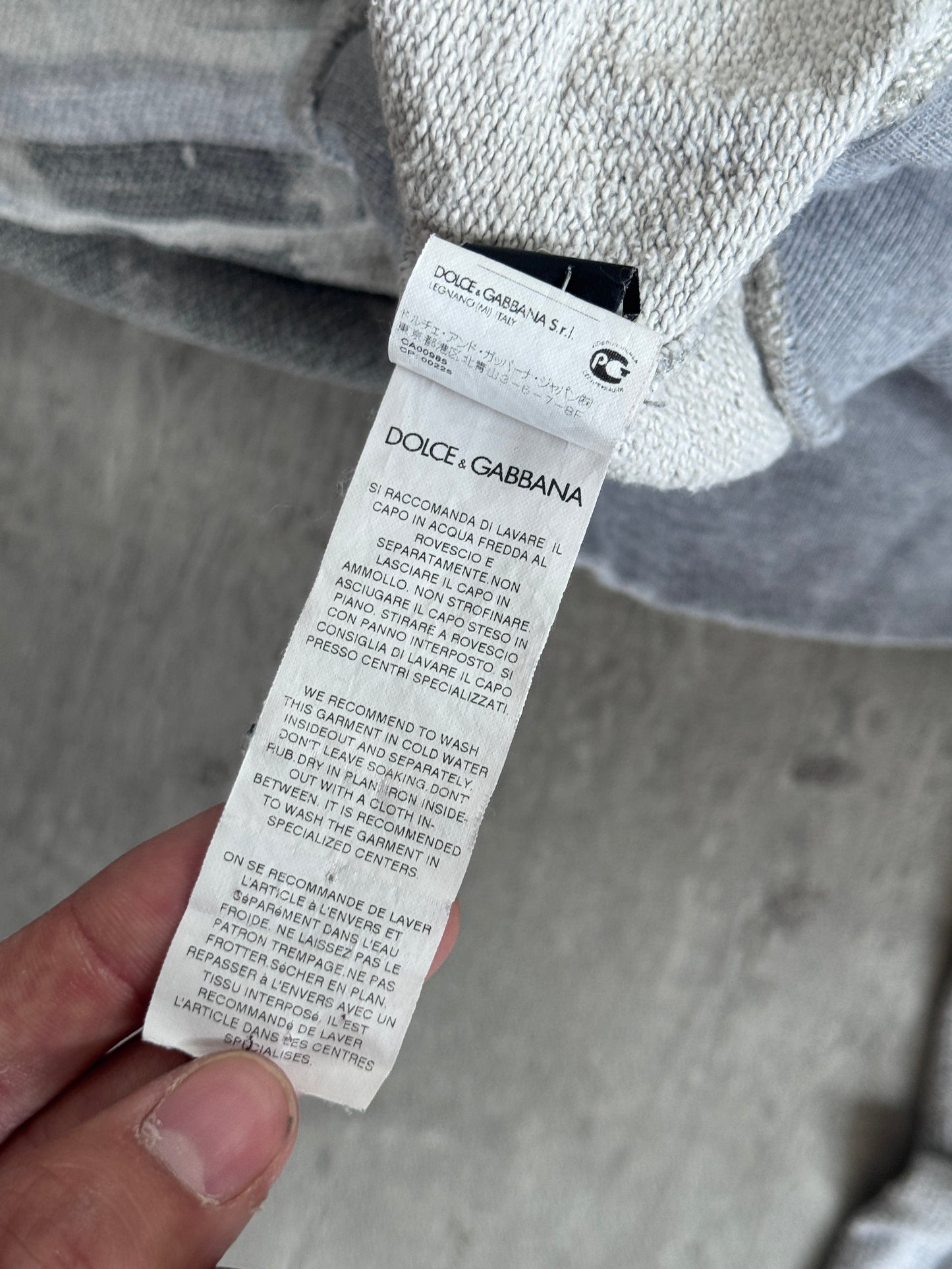 D&G James Dean Graphic Hoodie