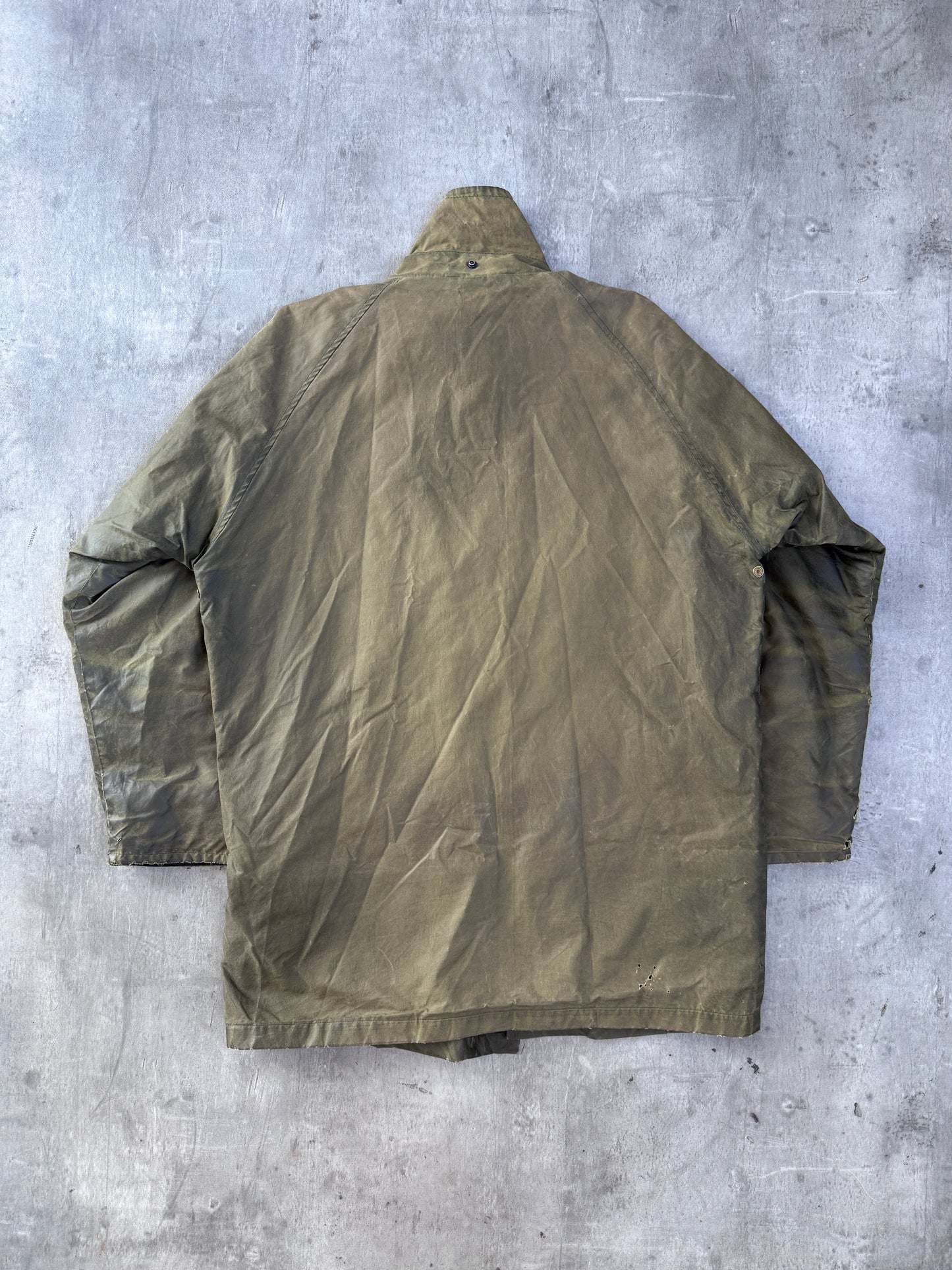 Burberry Waxed Canvas Coat