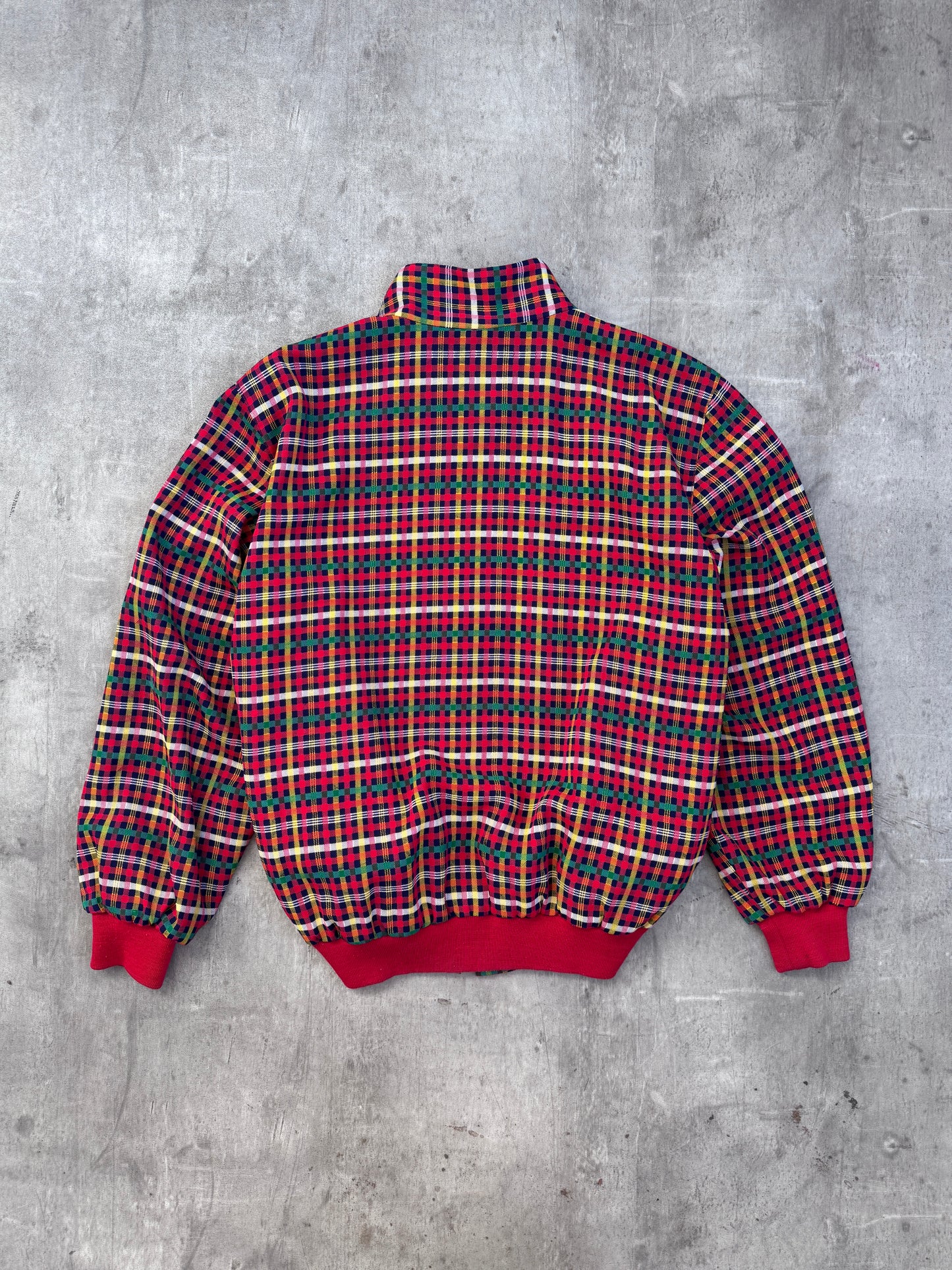 YSL Pour Homme Plaid Track Jacket
