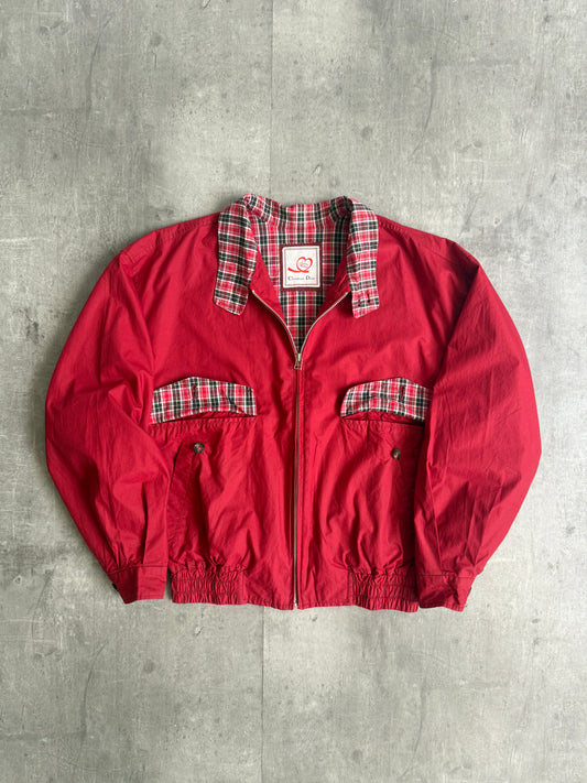 Christian Dior Red Check Harrington Jacket
